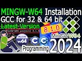 How to install MinGW-w64 on Windows 2024 Update 8 1 0 GNU GCC Compiler C C Programming
