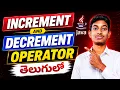 Increment and Decrement Operators in Java Pre-Increment Post-Increment Java Course