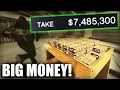 7 485 300 IN 1 HEIST BIGGEST TAKE EVER GTA Online Casino Heist DOUBLE MONEY