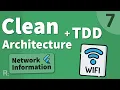 Flutter TDD Clean Architecture Course 7 - Network Info