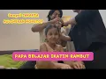 Download Lagu Papa Belajar Ikat Rambut Anak Sebelum di tinggal ke Indonesia, sampai Jakarta Kulineran Nonstop!