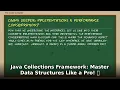 Master Java Collections Framework Data Structures Deep Dive for Pros