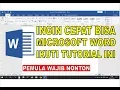 Cara Cepat Belajar Microsoft Word | Tutorial Pemula Bagian 1