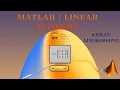 Matlab Array Addressing