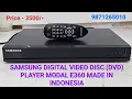 SAMSUNG DIGITAL VIDEO DISC PLAYER DVD E360 Price - 3500/- Only Contact No - 9871265010
