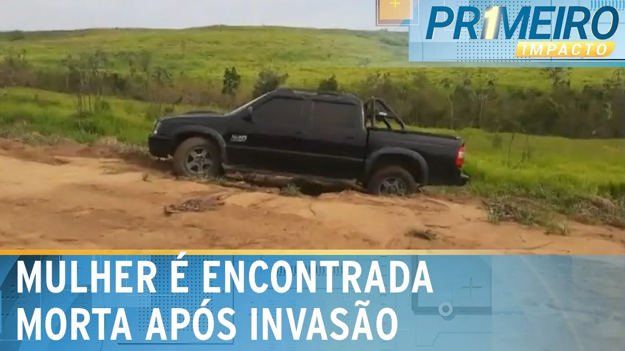 Mulher é encontrada morta em matagal após invasão a sítio | Primeiro Impacto (28/11/23)