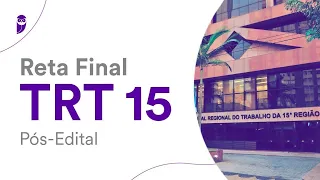 Reta Final TRT 15 Pós-Edital: Direito Previdenciário - Prof. Adriana Menezes