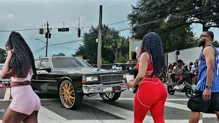 DUVAL DAY 2026 BLOCK PARTY JACKSONVILLE FLORIDA BIG RIMS CUSTOM CARS VIBIN STREET PARTY