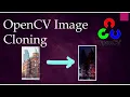 Seamless cloning with OpenCV Poisson Image