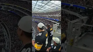 sofi stadium LA rams steelers pittsburgh seccion 404