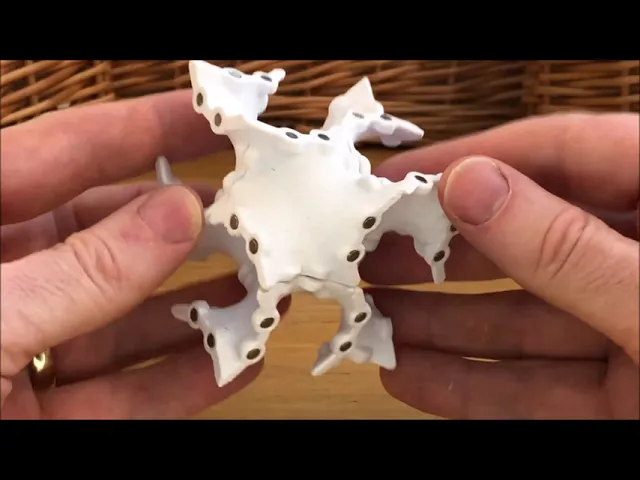 Magnetic Gyroid Construction Kit video thumbnail