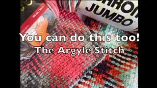 Color Pooling Crochet Tutorial Part 2 Argyle Stitch