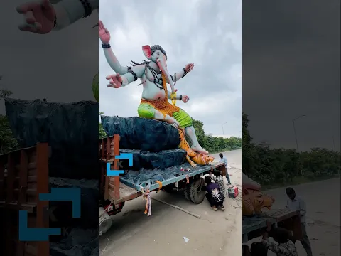 Ganesh Aagman 2026 #ganpati #ganeshnimajjanam #ganpatibappamorya #ganpati #ganesh