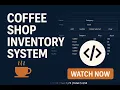 Cafe Inventory Management System using Java - Full Project Demo