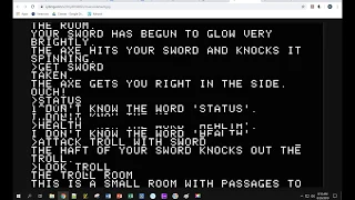 Python classes objects text adventure