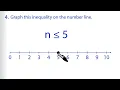Math Antics Exercise 5 Basic Inequalities
