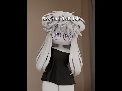 Mae Had One Job… 🥲 #kaplayz #roblox #robloxanimation