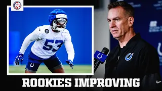 Colts DC Lou Anarumo sees progress from CJ Allen AJ Haulcy