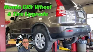 Honda CRV Wheel Tire upgrade