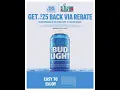 Bud Light Super Bowl National Free After Rebate Alcohol Beer Promotion Up To 25 00 Ends 02-12-2023