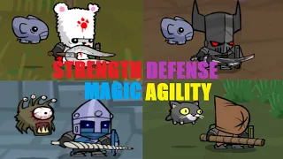 Download Castle Crashers Remastered - All Max Stat Builds (Strength, Defense, Magic, Agility builds) MP3