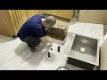 Unboxing Review of Glacier Bay AIO Zero Radius Drop - 16G Stainless Steel Kitchen Sink