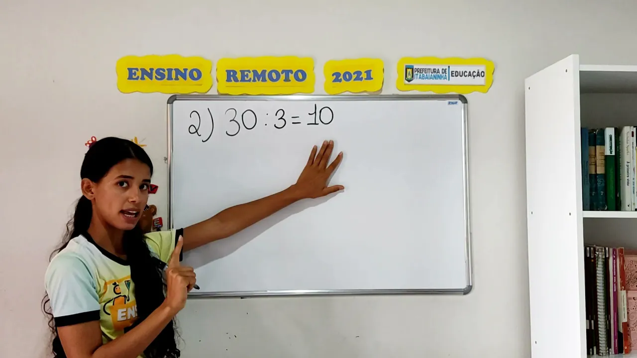 Matemática - Aula 3 e 4  -  3° Ano  -  (08/11 a 12/11) -  Metade, terço e quarta parte.