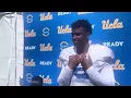 UCLA linebacker Jalen Woods talks about his new role what positions he s playing and more