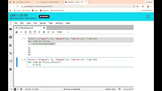 Python for loops - Looping through lists strings and dictionaries CS105 at UIUC
