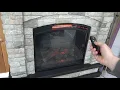 Allen Roth Electric Fireplace Review And Demo Sold at LOWES