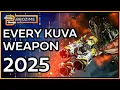 COMPLETE Kuva Weapons Update Builds Best Elements Warframe