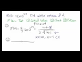First Derivative Test Example 2