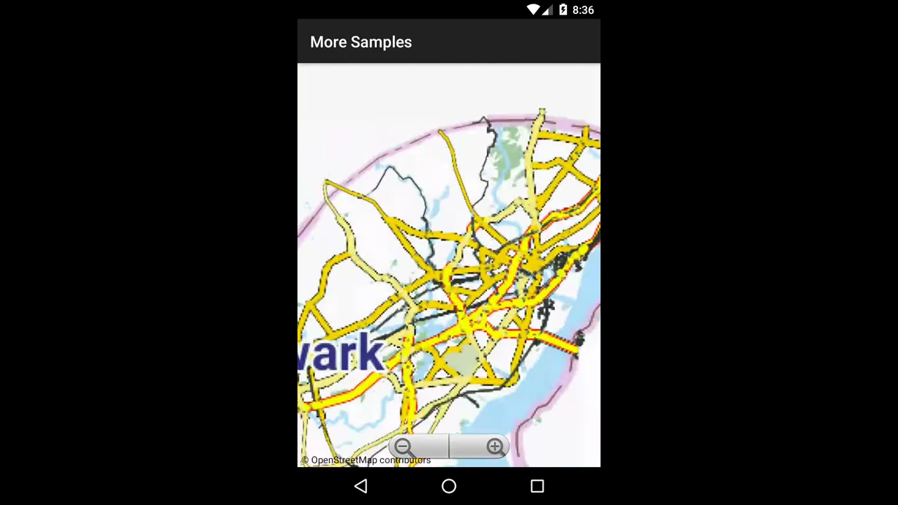 "Open Map" demo application for osmdroid - Maps Forge Adapter