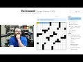Learning Crossword Week 38 NYT Crossword Thursday Feb 6th 2025