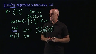Degenerate and complex eigenvalues eigenvectors Lecture 34 Matrix Algebra for Engineers