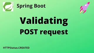 Spring Boot Tutorial - Validating POST request in REST API