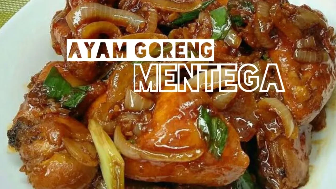 resep cara membuat ayam goreng mentega atua ayam saus mentega yang simpel masaknya dan enak rasanya . 