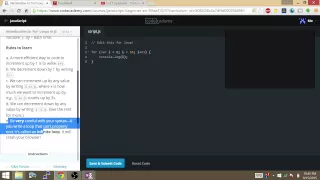 Intro to For Loops in JS ex 5