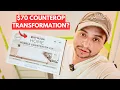 I Tried The Rustoleum Marble Countertop Kit