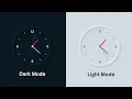 Dark and Light Mode Clock Using CSS JavaScript JavaScript Clock