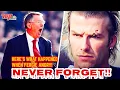 NEVER FORGET Ferguson vs Beckham - The Iconic Clash That Shook Football