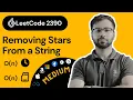 LeetCode 2390 Removing Stars From a String