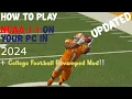 How to play NCAA 14 College Football Revamped on your PC in 2024