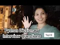 10 Python Dictionary Interview Questions Python Coding for Beginners to Advanced