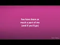 Neocolours - Say You'll Never Go (Lyrics)