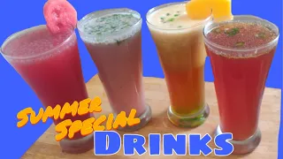 Download 4 Refreshing summer special drinks | Healthy  drinks for summer season | Ruchira MP3