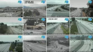 Timelapse Riverside CA Traffic Camera - Live Caltrans feed