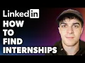 How to Find Internships on LinkedIn Full 2024 Guide