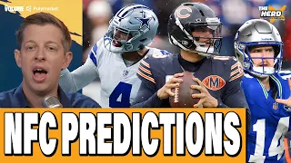NFC Predictions: Bears, Giants, Bucs, Seahawks, Rams, Cowboys, Lions | THE HERD NFL