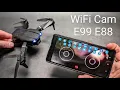 Download Lagu WiFi Cam App on E99 \u0026 E88 Drone - How to Record Videos ,Pictures \u0026 Control with Smartphone App